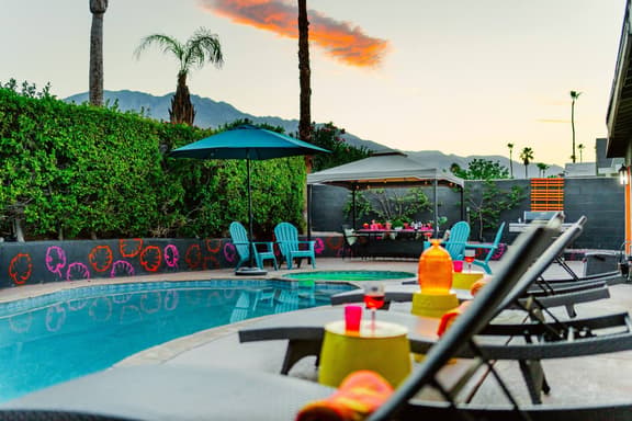 Retro Palm Springs Oasis | Pool • Spa • Game Room - Image 1